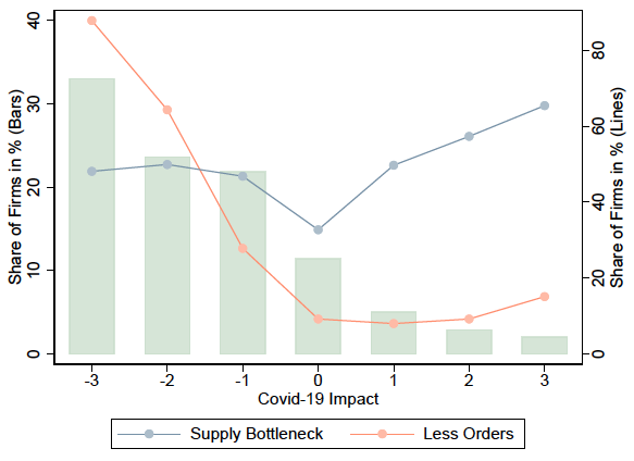 Covid-19 impact and adverse supply and demand shifts